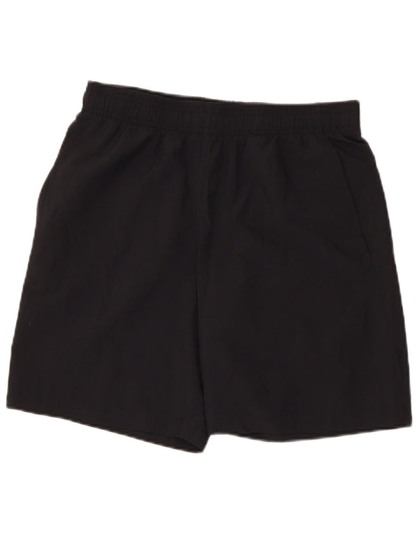 Under Armour Girls Graphic Sport Shorts 11-12 anos grande poliéster preto