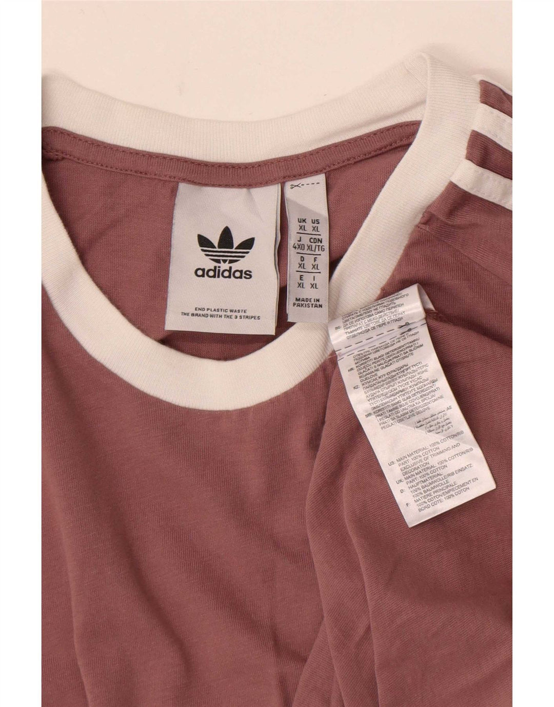 Adidas Mens Camiseta Top XL Rosa