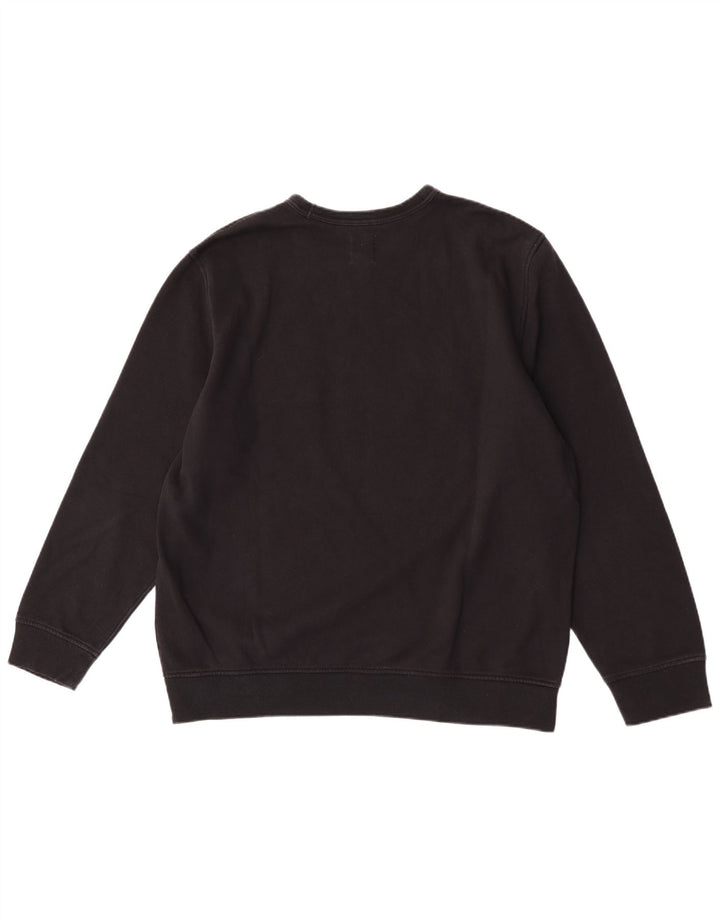 Moletom gráfico masculino Gap Jumper XL preto algodão