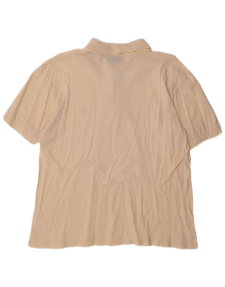 Camisa polo masculina Gymnasium bege médio