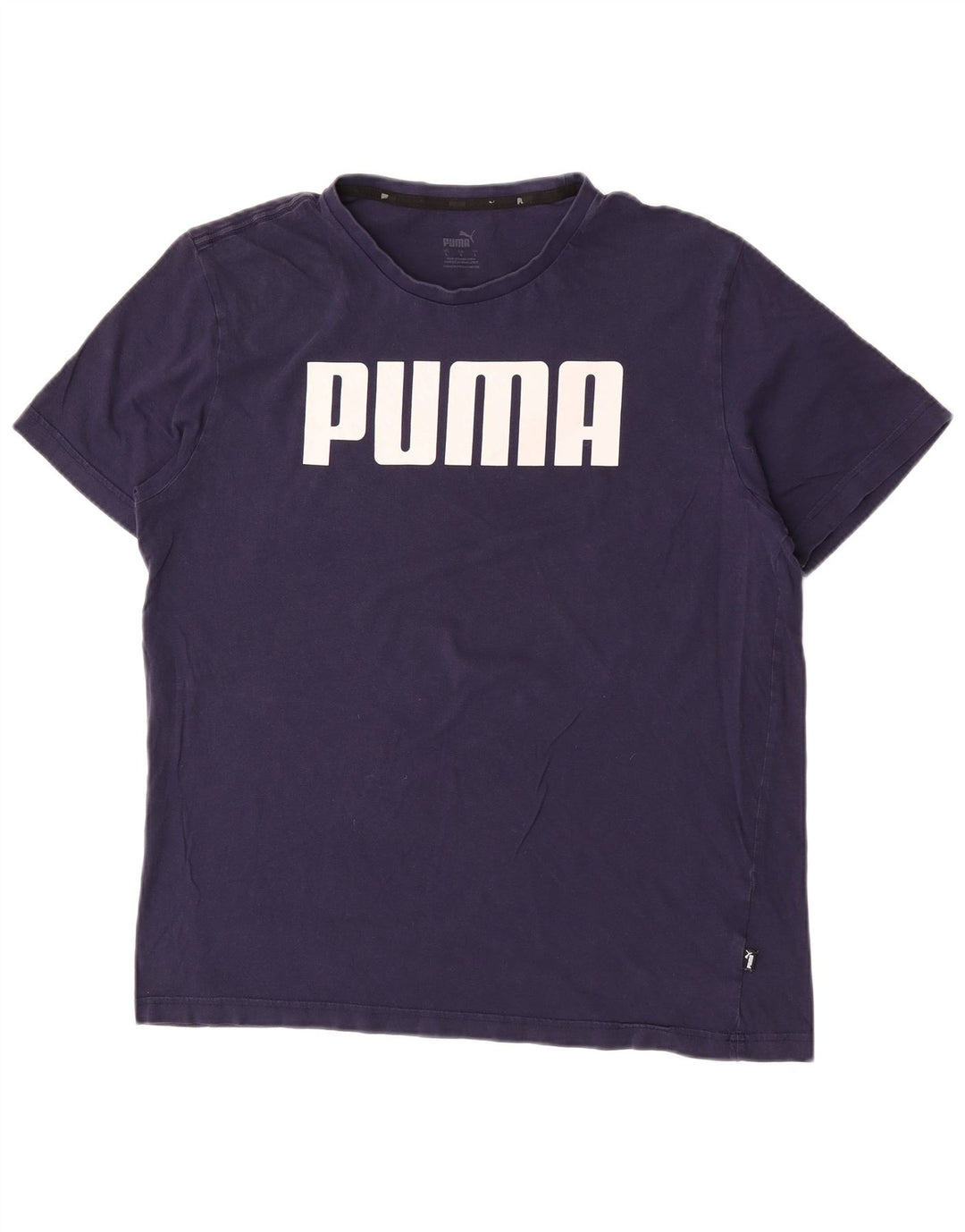 Puma Camiseta Masculina Graphic Top Grande Azul Marinho