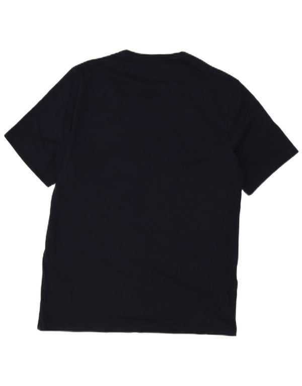 Camiseta masculina Hugo Boss Top XL algodão azul marinho