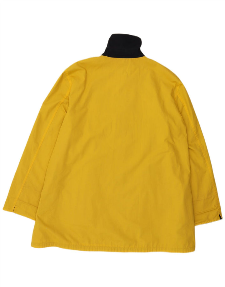 Sobretudo reversível oversized feminino vintage UK 18 XL azul marinho