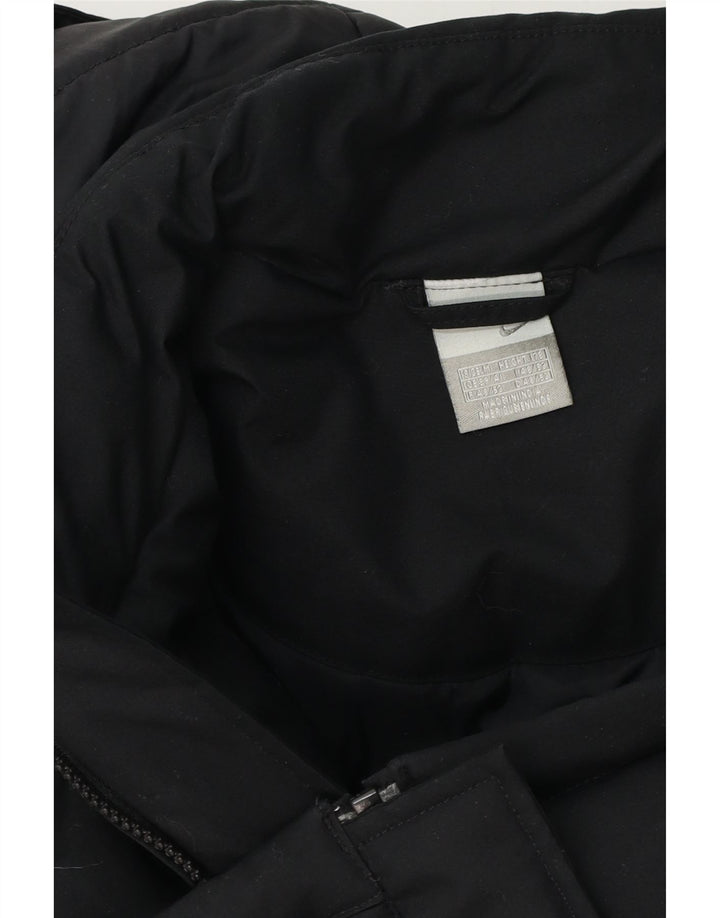 Jaqueta corta-vento masculina Nike com capuz UK 38 médio preto
