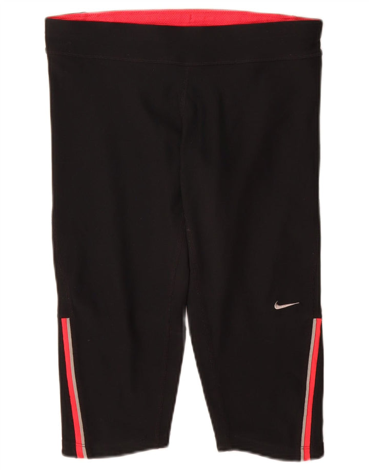 Leggings Nike Dri Fit Capri UK 10 Pequenas Pretas