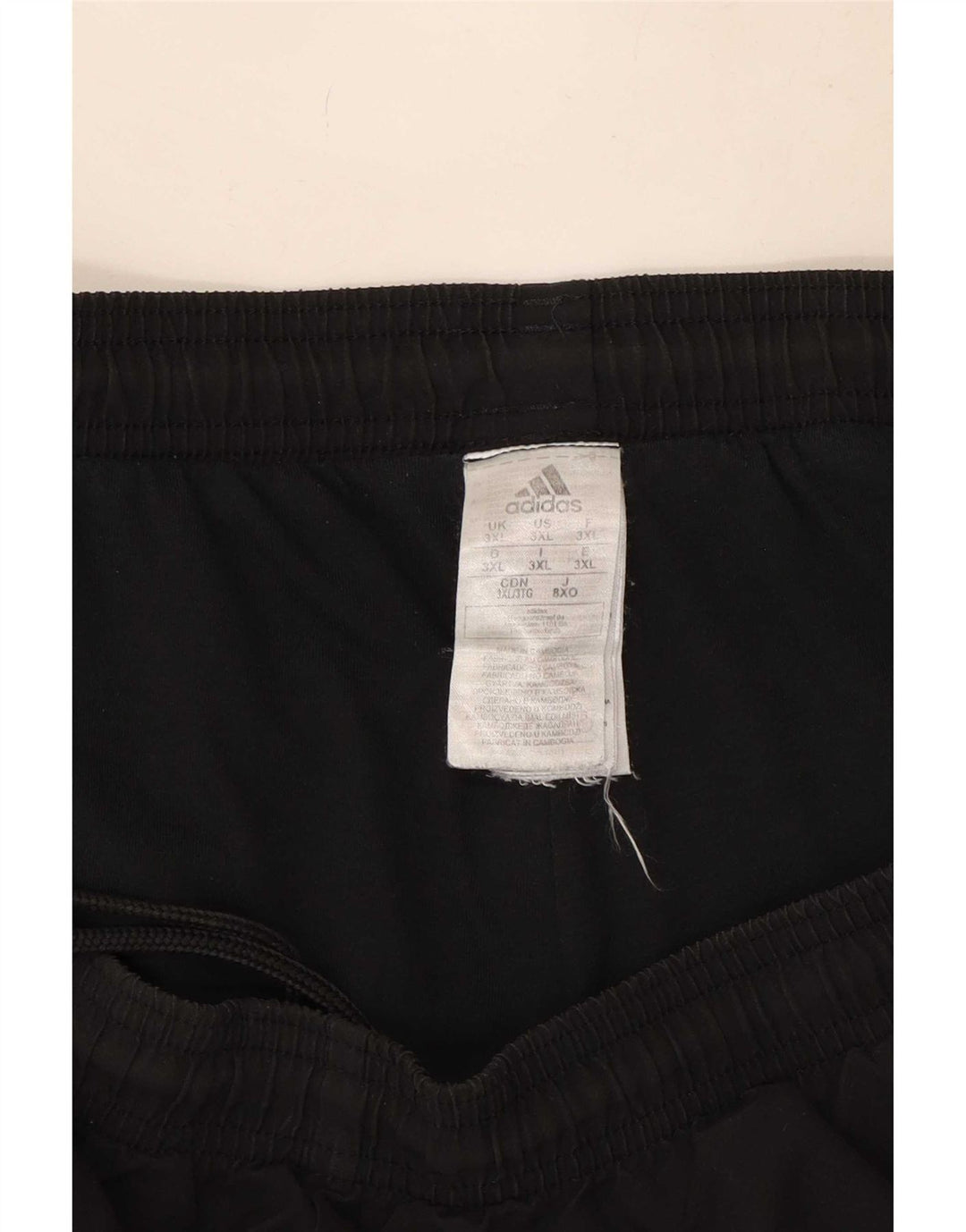 Adidas Mens Treino Calças Joggers 3XL Poliéster Preto