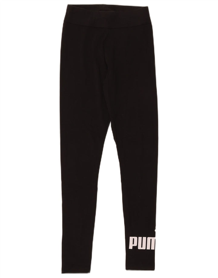 Leggings Puma Femininas UK 8 Pequenas Pretas