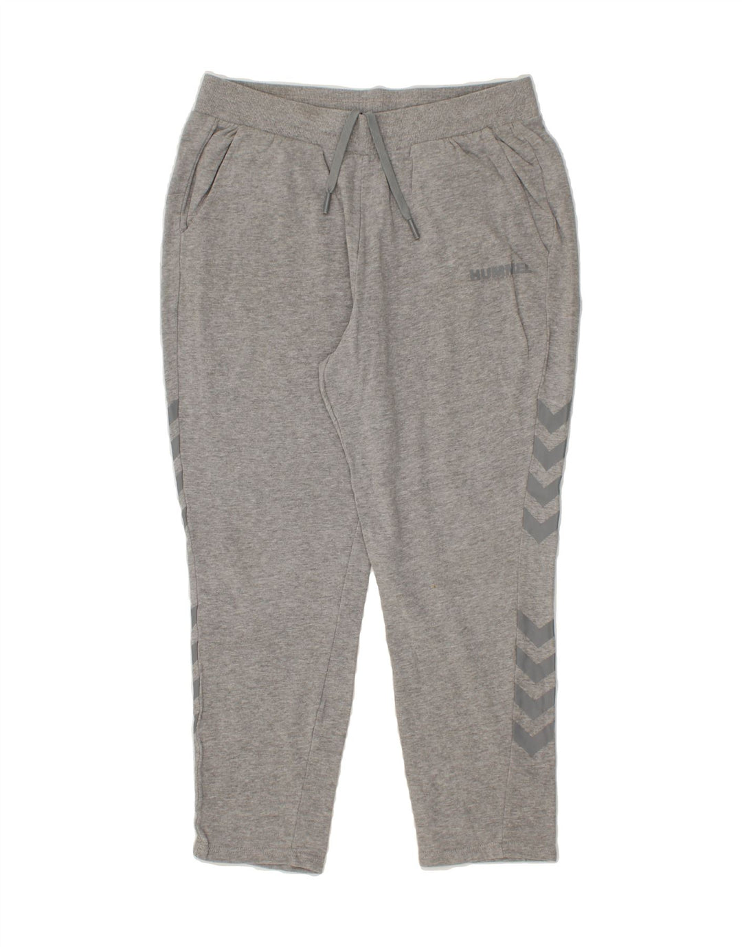 HUMMEL Mens Graphic Tracksuit Trousers Large  Grey Cotton Vintage Hummel and Second-Hand Hummel from Messina Hembry 