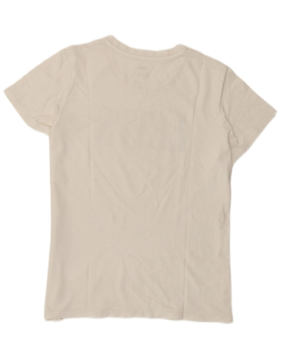 Camiseta feminina gráfica Levi's UK 16 grande branca