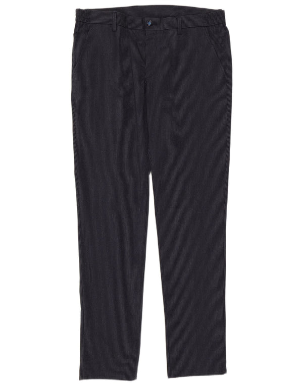 Calça Chino Masculina Massimo Dutti EU 44 Grande W34 L33 Azul Marinho Listrado