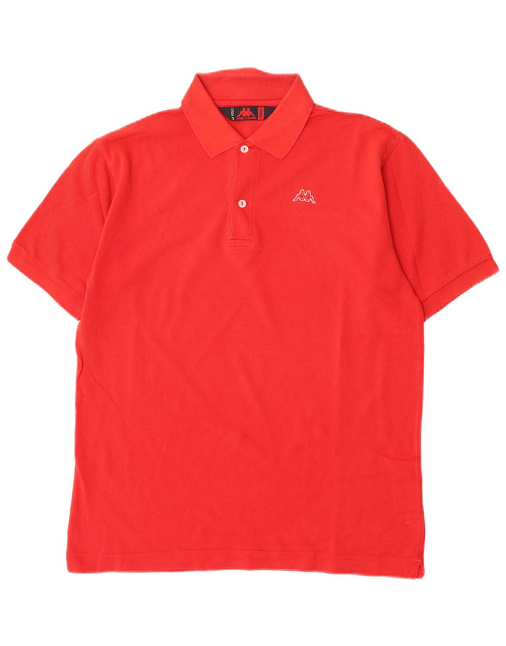 Camisa polo masculina Kappa médio algodão vermelho