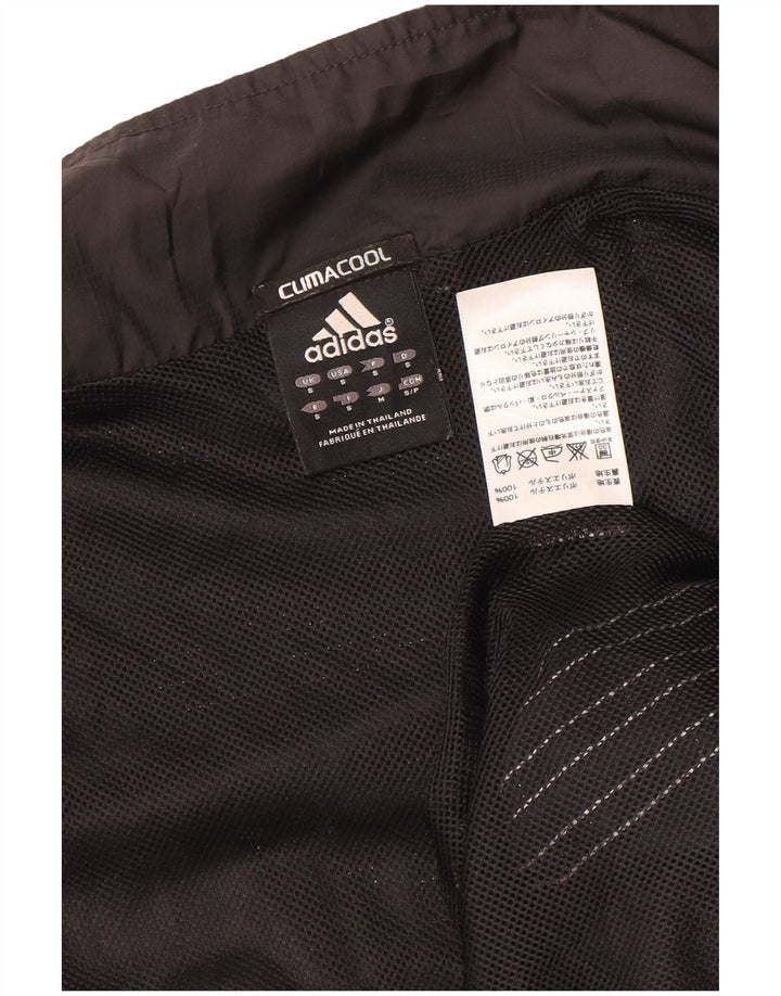 Adidas Mens Climacool Tracksuit Top Jacket Pequeno Poliéster Preto