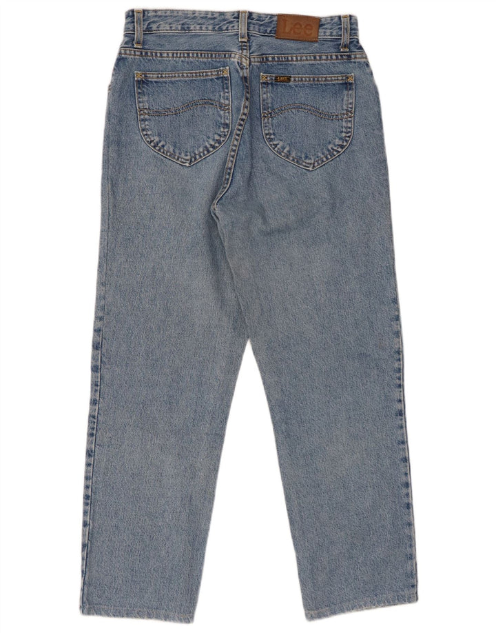 LEE Masculino Oklahoma Tapered Jeans W33 L27 Azul Algodão