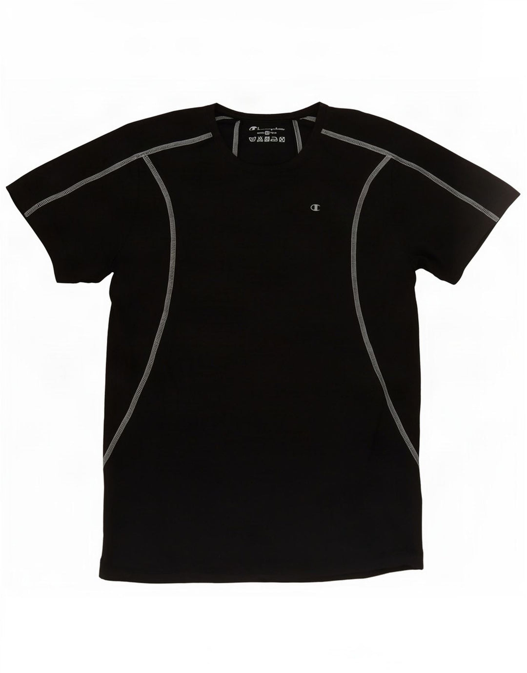 Camiseta feminina Champion UK 14 algodão cinza médio