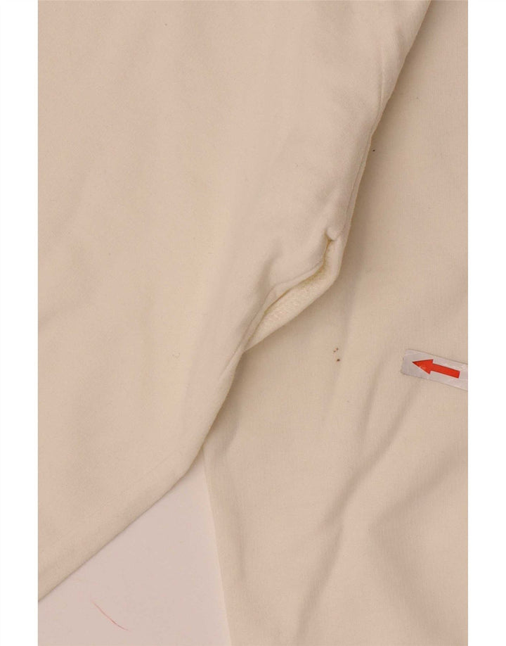 North Sails moletom gráfico masculino jumper médio algodão branco