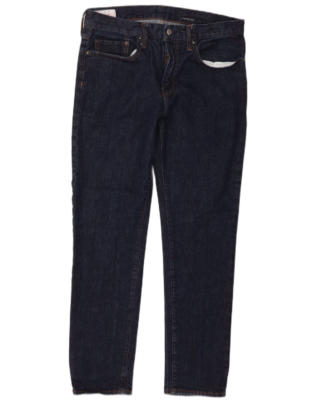 Gap Mens Slim Jeans W31 L30 Azul Marinho Algodão