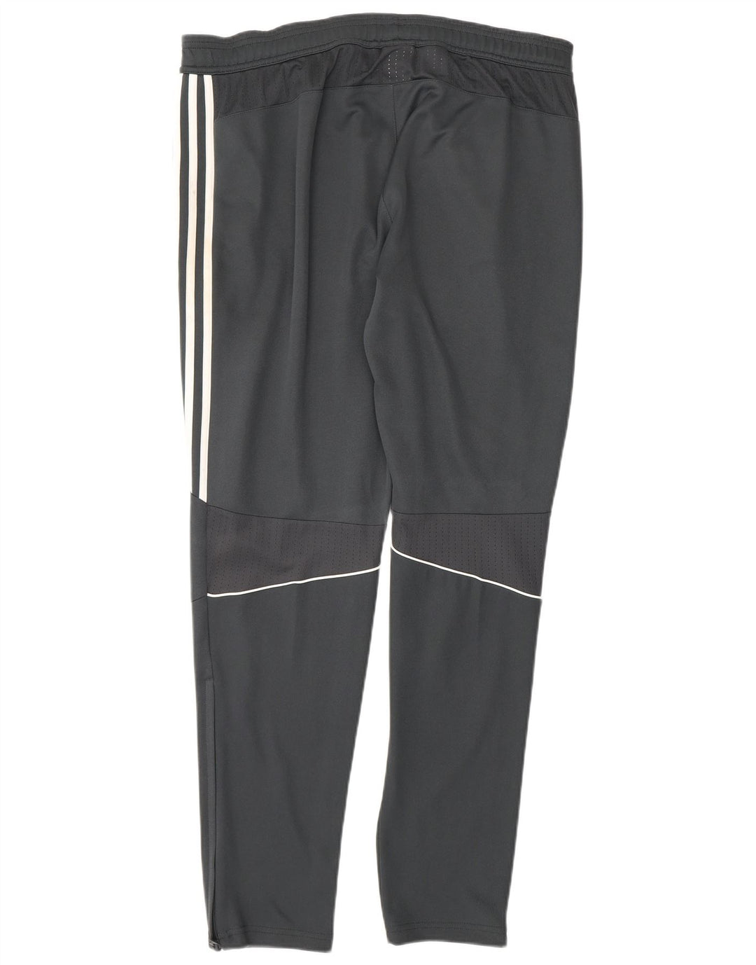 Calça de treino masculina Adidas Climacool grande poliéster cinza