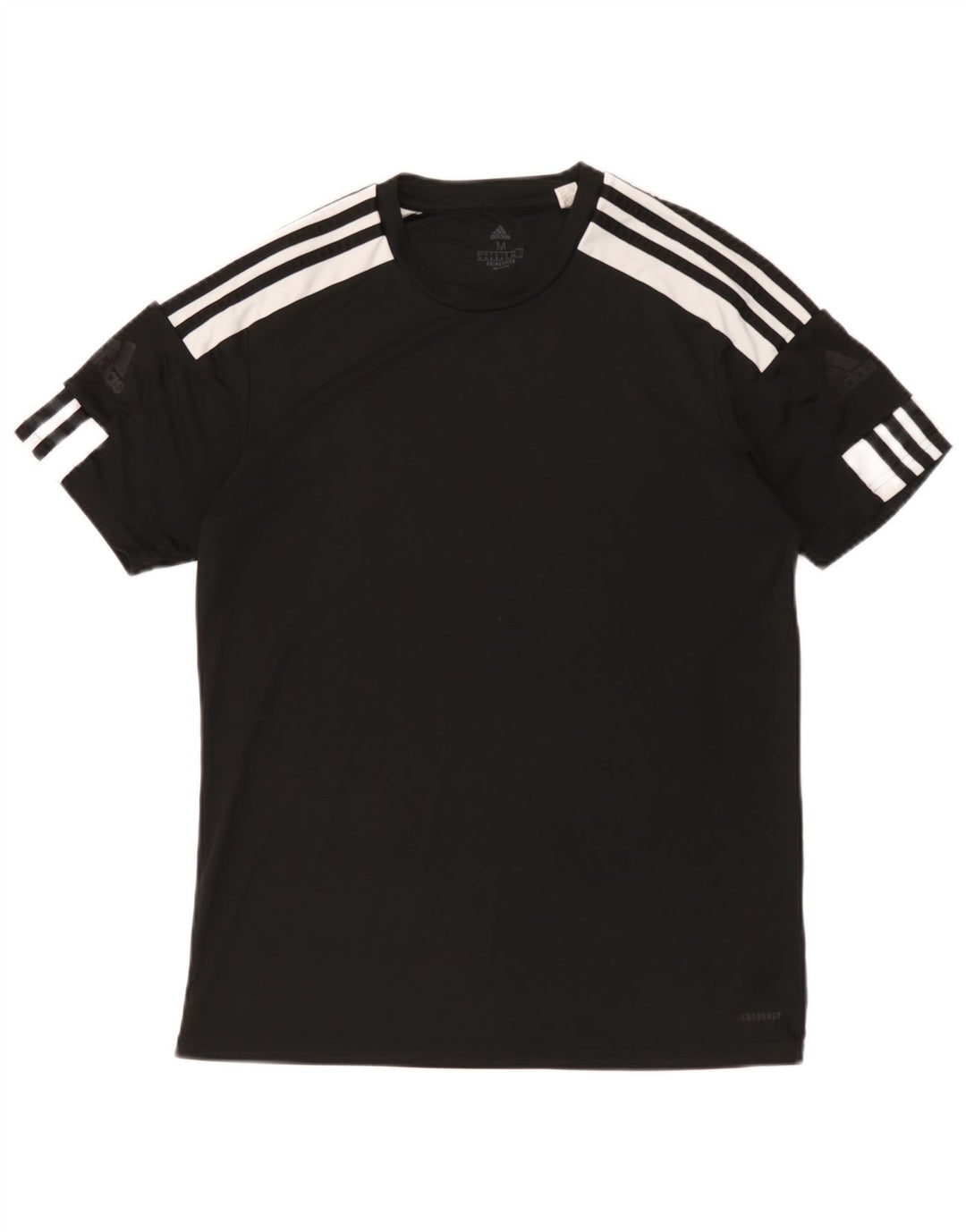 Adidas Mens Aeroready Camiseta Top Médio Preto Colourblock Poliéster