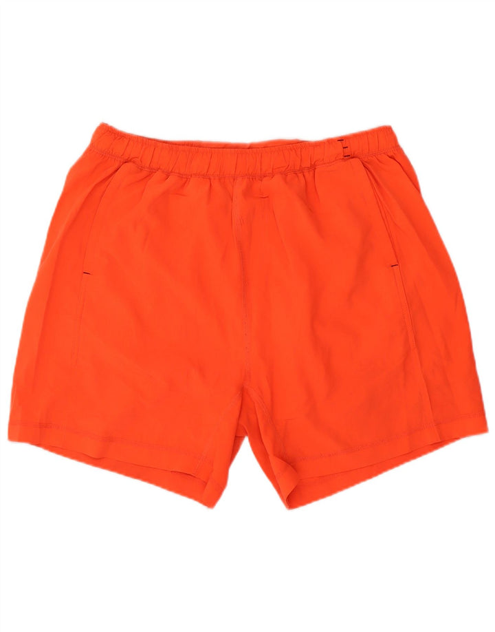 FILA Mens Sport Shorts Grande Laranja Poliéster