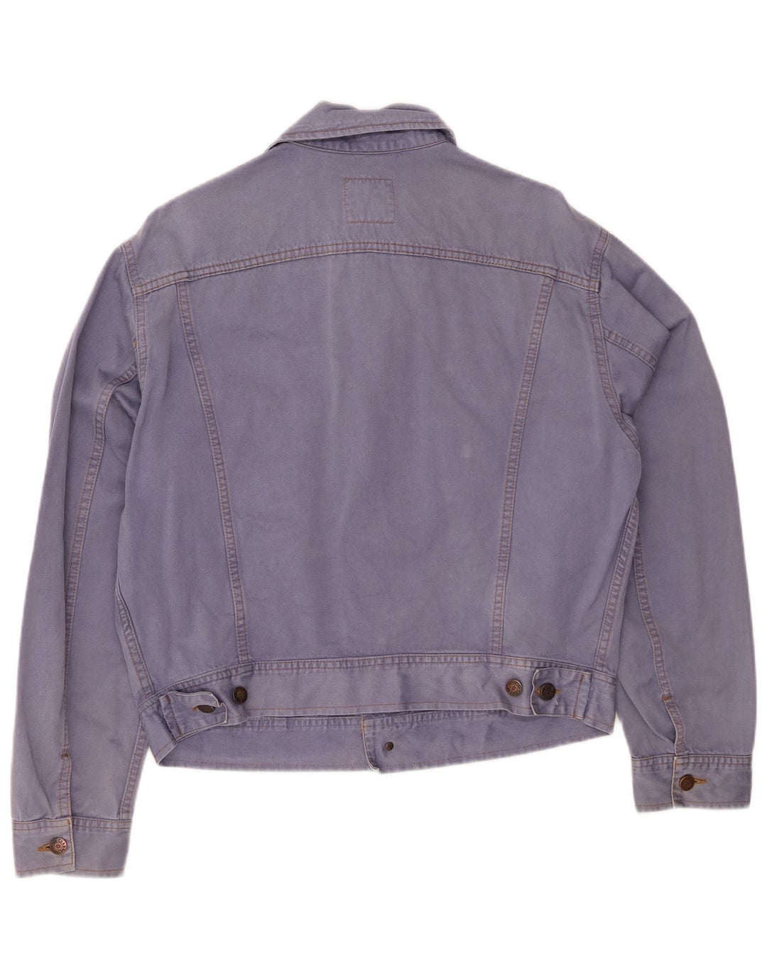 EL CHARRO Jaqueta jeans feminina superdimensionada Reino Unido 14 algodão azul médio