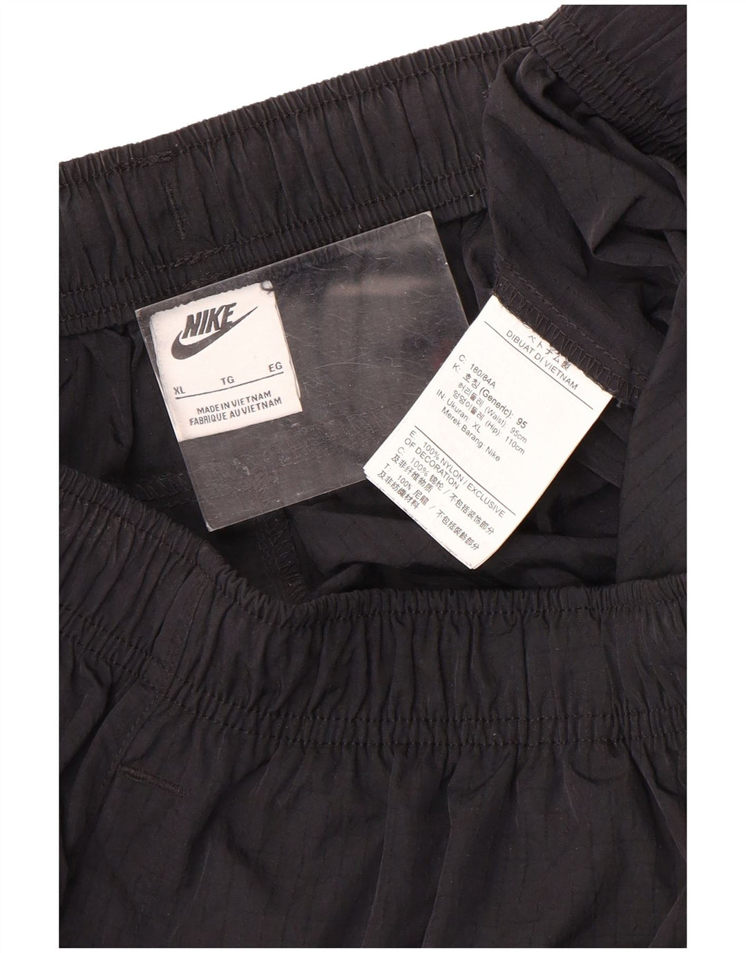 Calça Nike Cargo Masculina XL Preto Check Nylon