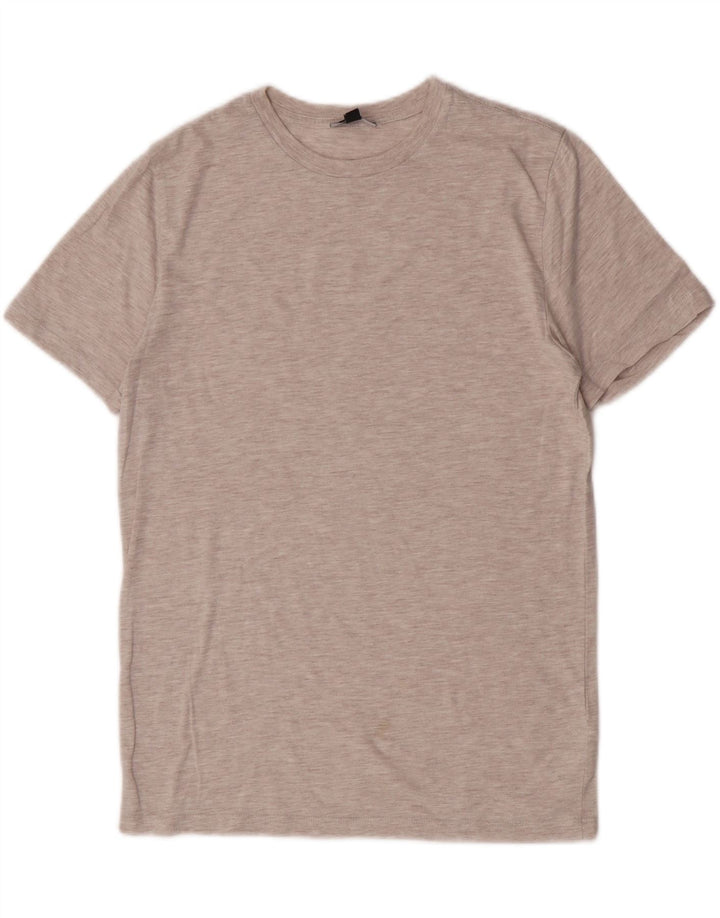 Camiseta masculina Reiss Top pequeno algodão cinza