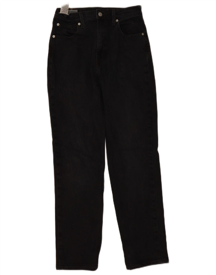 Calça jeans feminina Levi's Tapered W26 L29 algodão preto