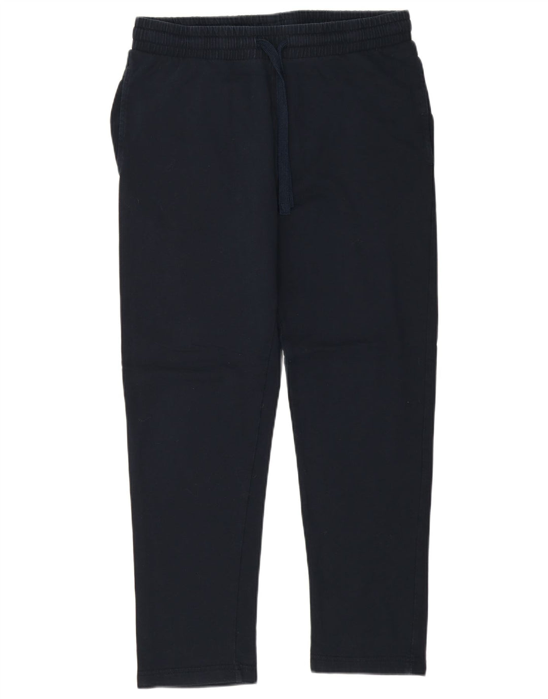 Calça de treino masculina Marks & Spencer médio azul marinho algodão