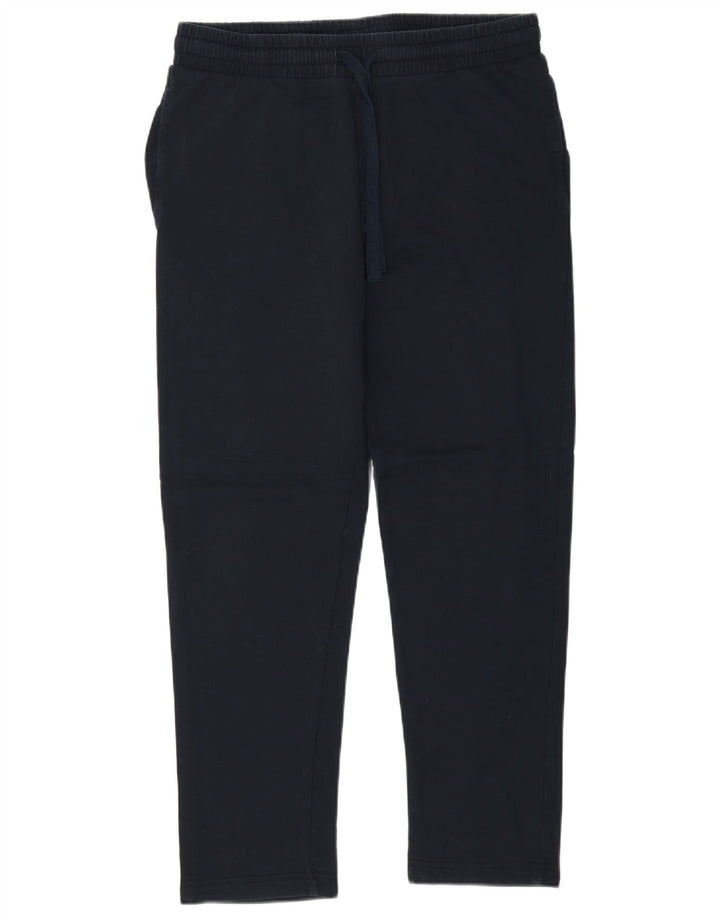 Calça de treino masculina Marks & Spencer médio azul marinho algodão
