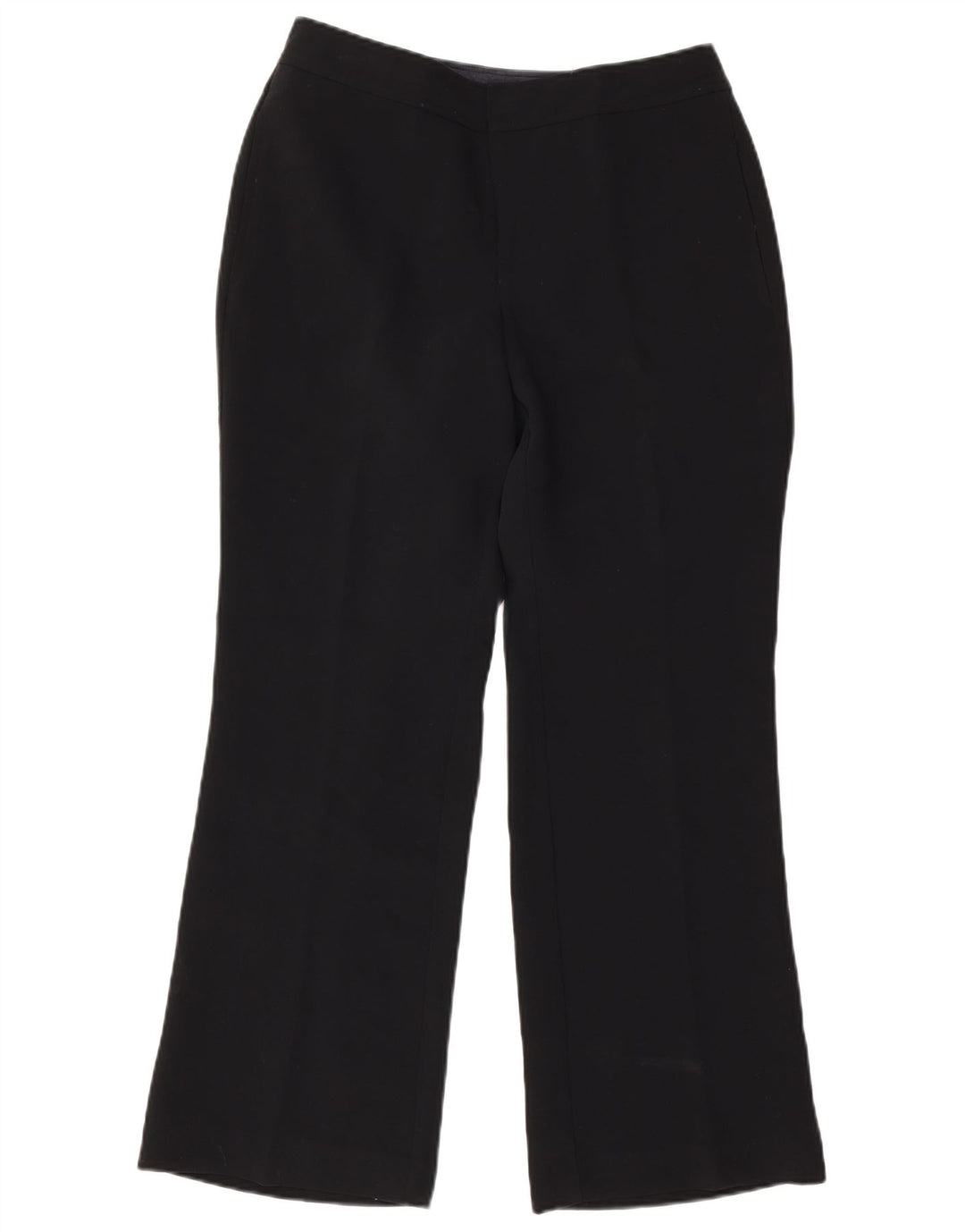 Calça casual feminina Eddie Bauer Petite Bootcut US 6 médio W30 L29 preta