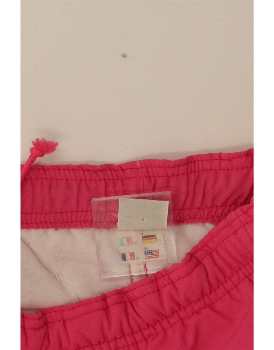 Ellesse Calça feminina de treino com estribo EUA 8 rosa médio