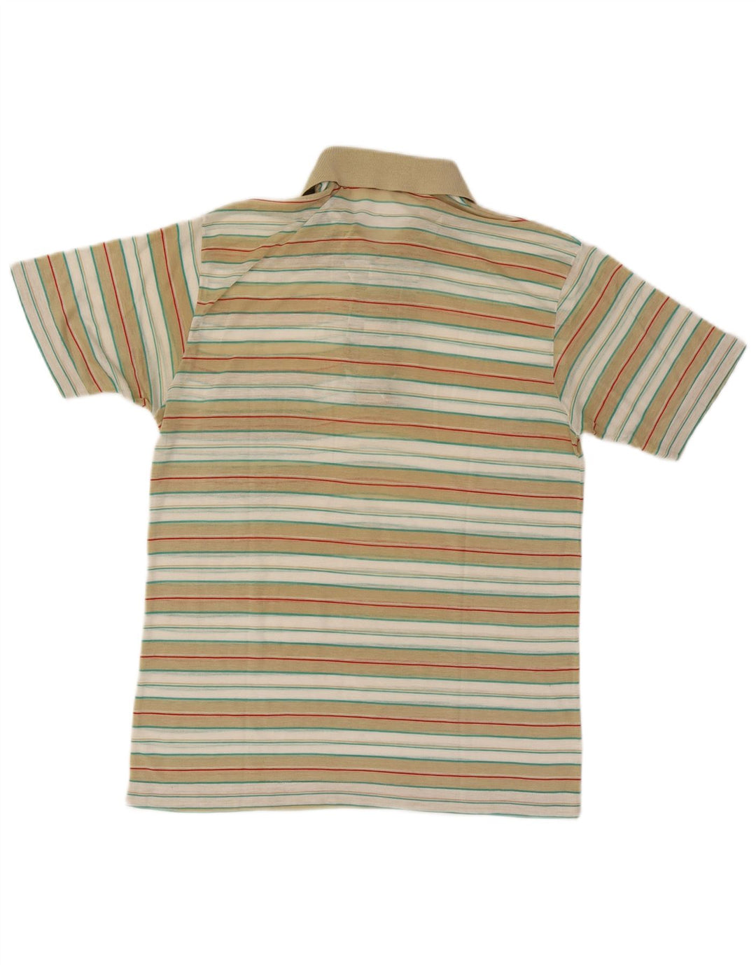 Camisa polo masculina Fila UK 36 pequena listrada multicolorida