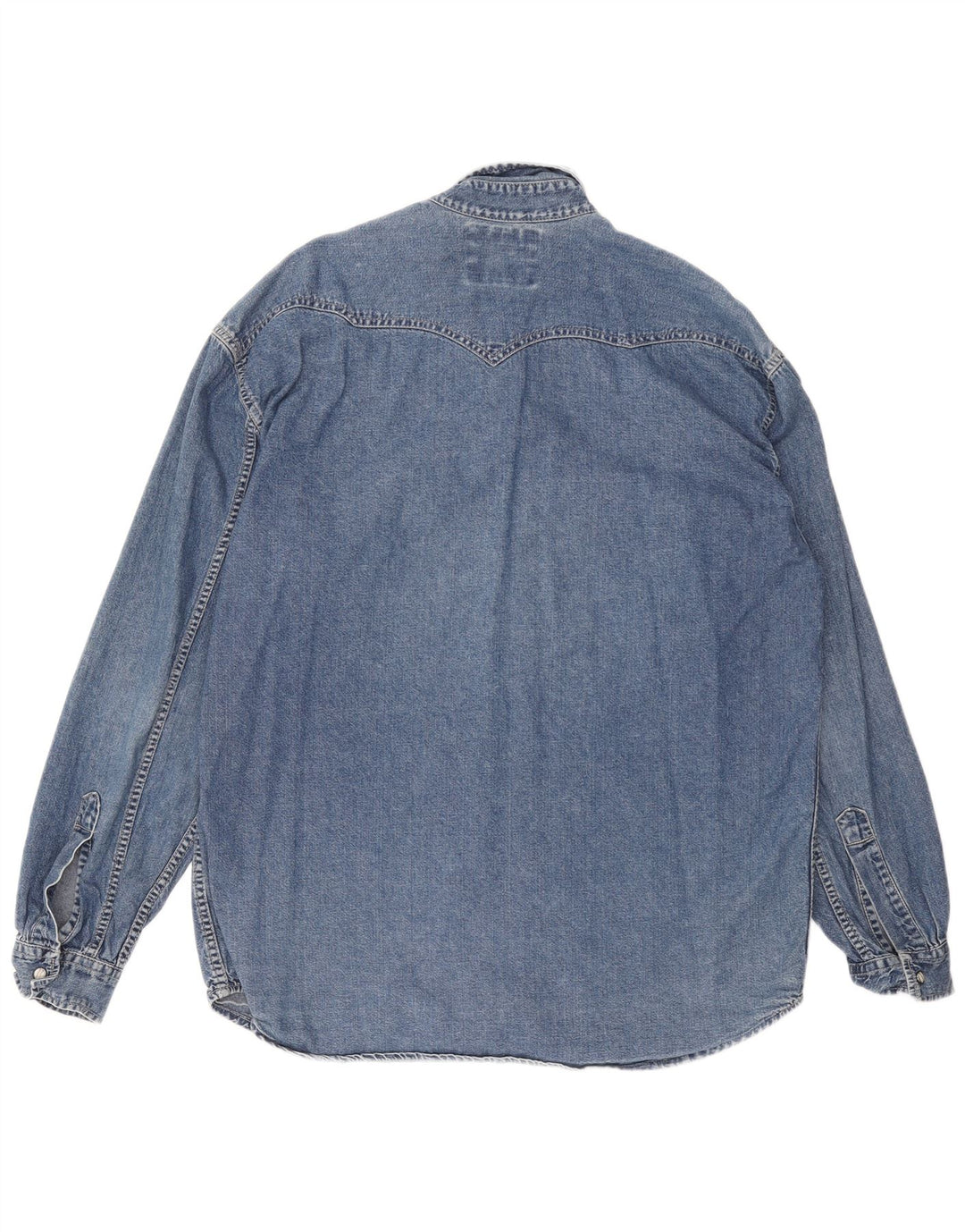 Camisa jeans masculina LEVI'S grande azul