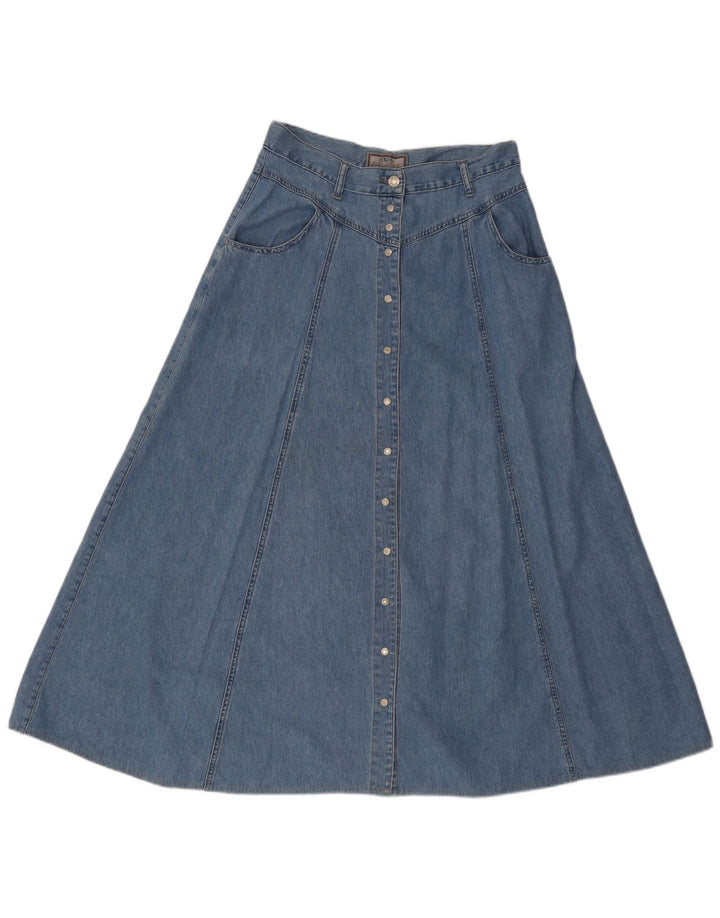 Saia jeans maxi feminina Jep IT 42 médio W32 azul