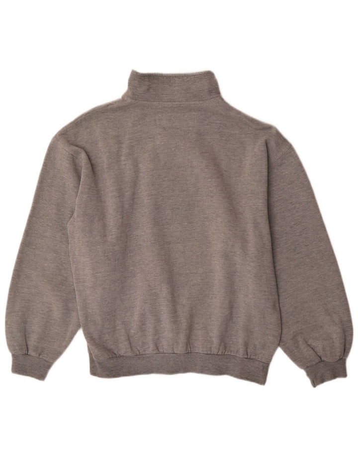 Suéter feminino com estampa gráfica grande DIADORA Reino Unido 14 cinza médio