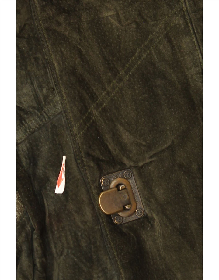 Jaqueta masculina de camurça Torras EU 60 5XL cáqui