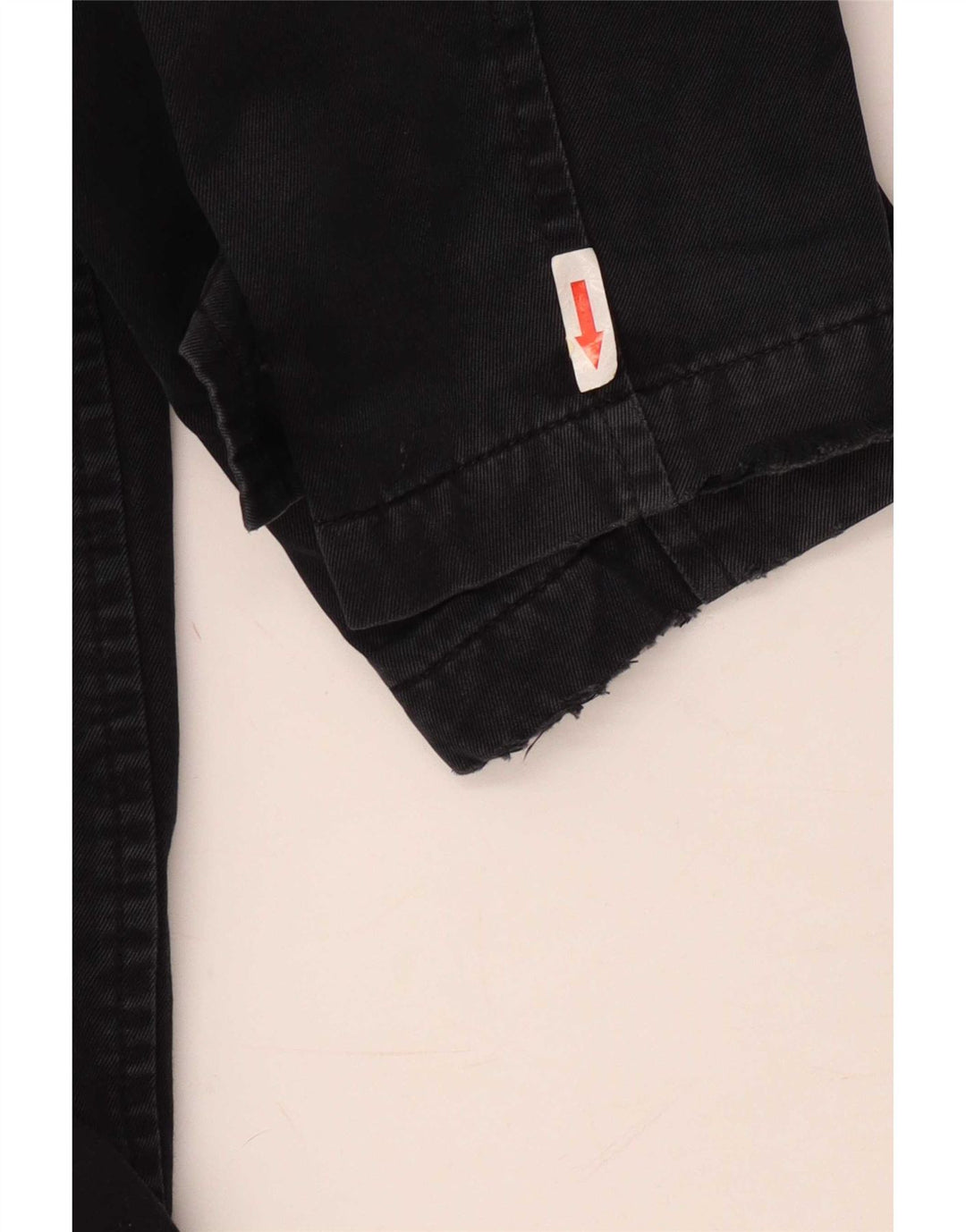 Casaco Duffle Masculino com Capuz Zara Reino Unido 36 Pequeno Algodão Azul Marinho