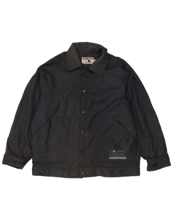 Jaqueta bomber masculina Americanino UK 40 grande nylon preto