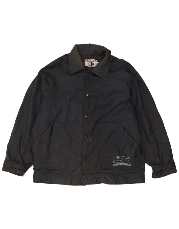 Jaqueta bomber masculina Americanino UK 40 grande nylon preto