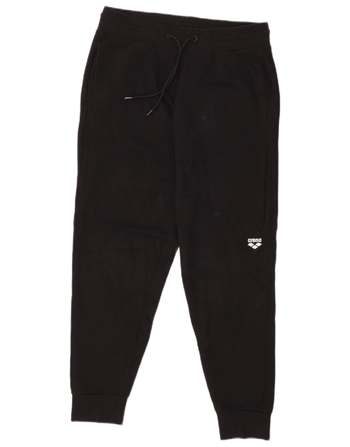 Calça esportiva masculina Arena Joggers médio algodão preto