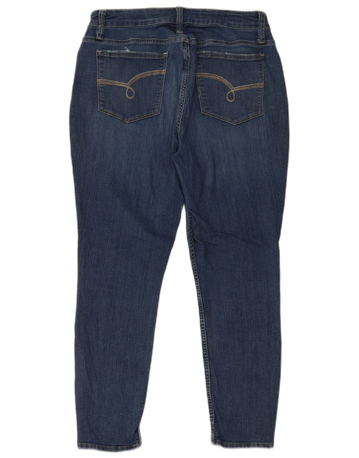 Lee Womens Riders Mid Rise Skinny Jeans W30 L26 Azul