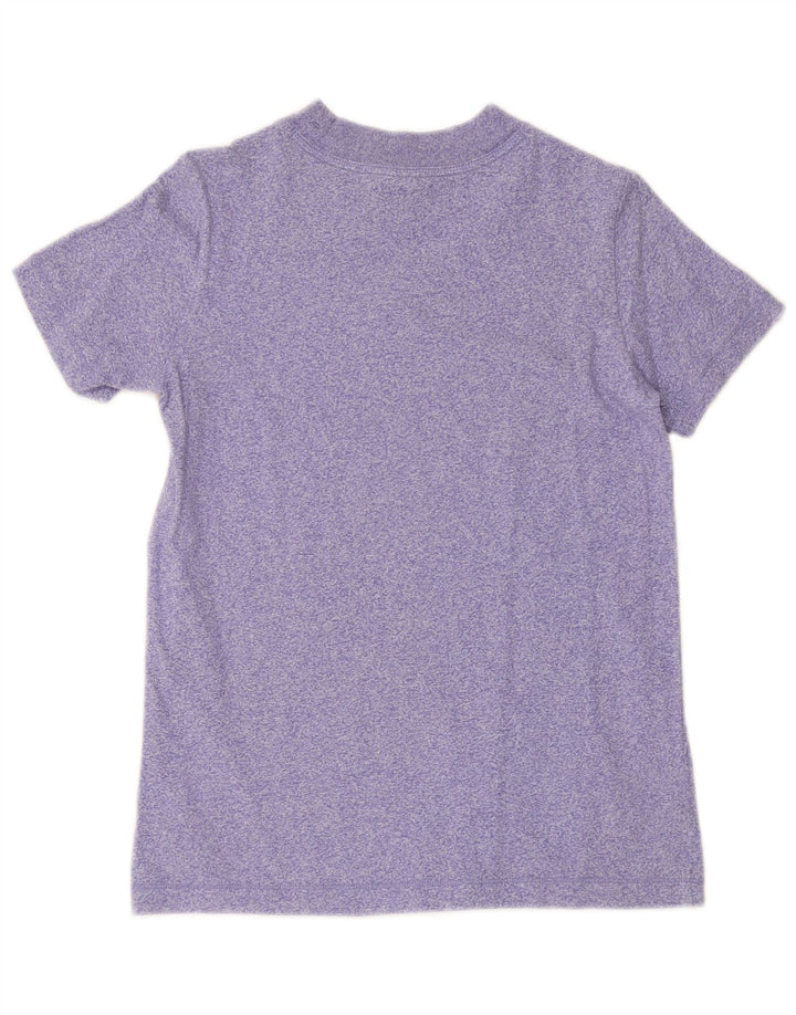 Camiseta feminina com estampa CHAMPION UK 12 médio roxo manchado