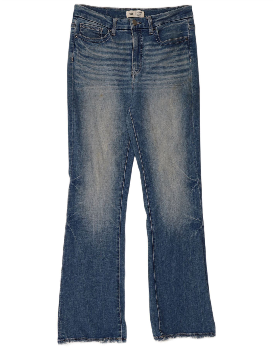 BKE feminino Parker Bootcut jeans W28 L31 algodão azul