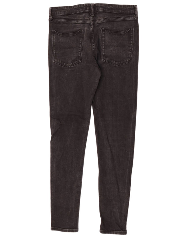 Jeans skinny feminino Marks & Spencer W34 L33 algodão preto