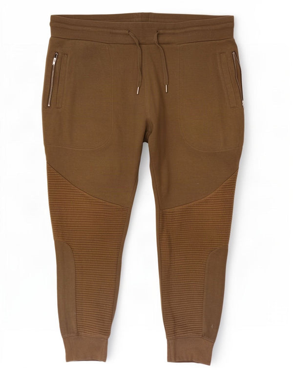 Zara Mens Calças de treino Joggers XL Khaki