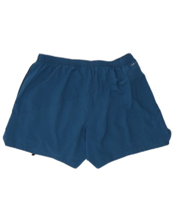 Nike Mens Dri Fit Sport Shorts Grande Azul Poliéster