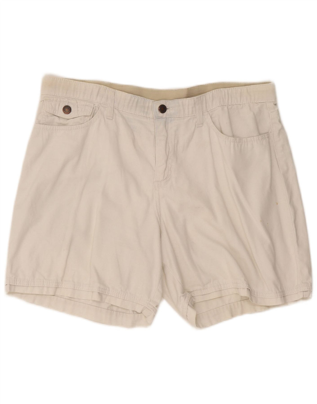 Lee Shorts Feminino Casual W36 XL Branco