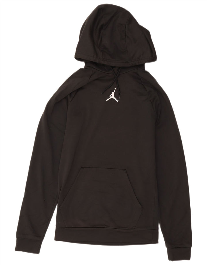 Jordan Mens Regular Fit Hoodie Jumper XS Poliéster Preto