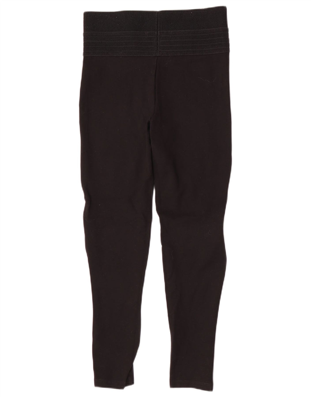 Zara Leggings feminino de cintura alta médio preto poliamida