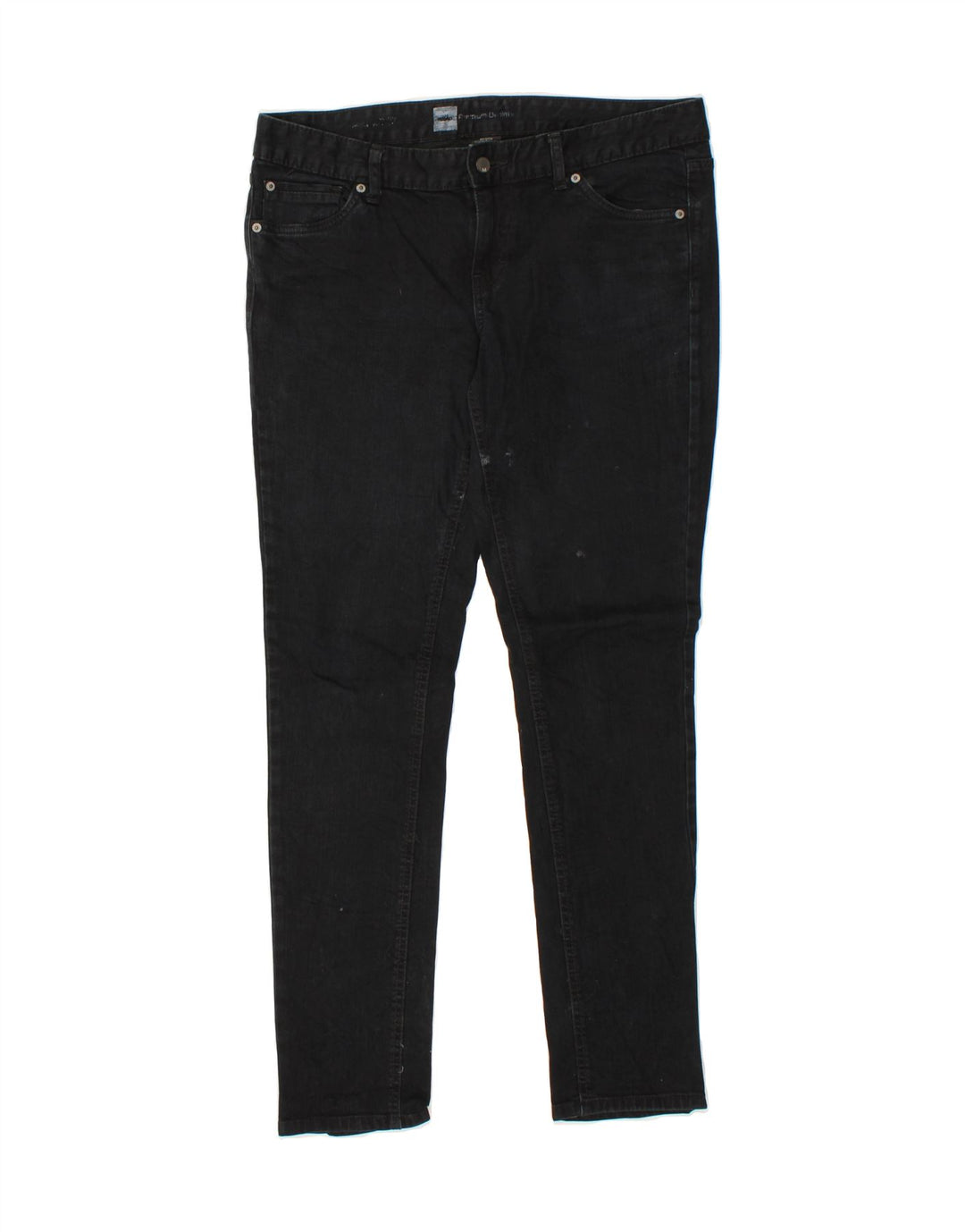 MOSSIMO Womens Slim Jeans US 12 Large W34 L31 Black Cotton Vintage Mossimo and Second-Hand Mossimo from Messina Hembry 